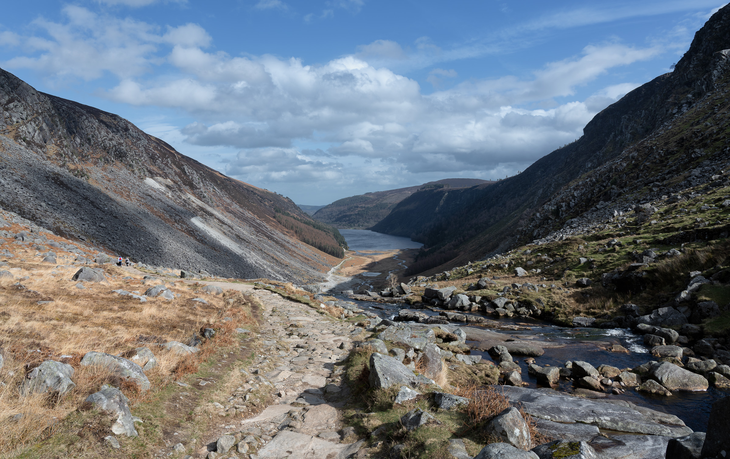 Glendalough upper lake path